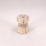 Old Walnut Side Table / Stool NATURAL 350 x 350 x 460H - Brown & Home