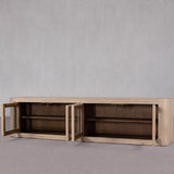 Reclaimed Natural Pine Low Sideboard - Brown & Home