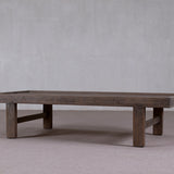 Reclaimed Fir Pine Coffee Table DARK BROWN