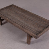 Reclaimed Fir Pine Coffee Table DARK BROWN