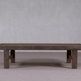 Reclaimed Fir Pine Coffee Table DARK BROWN