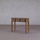 Reclaimed Elm Hall Table