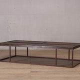 Reclaimed Pine & Iron Coffee Table
