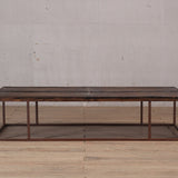 Reclaimed Pine & Iron Coffee Table