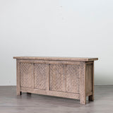 Carved sideboard in Natural