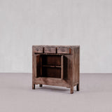 dark brown cabinet