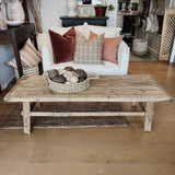 Antique Wooden Coffee Table 1490x560x400H