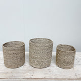 Seagrass Basket SMALL Natural