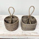 Rattan Cutlery Basket