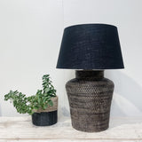 Rattan Lamp Base ONLY 380H