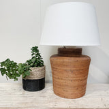 Rattan Lamp Base ONLY 380H