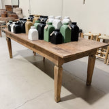 Reclaimed Teak Dining Table NATURAL