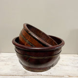 Antique Pine Bowl