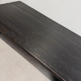 Reclaimed Pine Coffee Table Black - Brown & Home