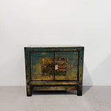 Antique High Gloss Painted Cabinet c.1930 - Brown & Home