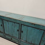 Bright Blue Sideboard 1900 x 450 x 930H - Brown & Home