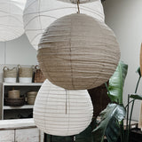 Linen Shades PEAR & ROUND
