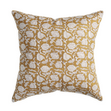 Walter G - Marbella Saffron (Hand Block Printed) Cushion Cover ONLY