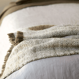 Cittá - Hutt Wool Throw 1400 x 1800 - Brown & Home