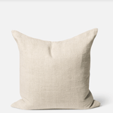 Cittá - Heavy Linen Cushion Cover ONLY OAT - Brown & Home