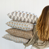 Walter G - Akola Sahara( Handblock Printed) Cushion Cover ONL