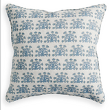 Walter G - Samode Fresh Azure (Hand Block Printed) Cushion Cover ONLY