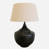 Sarajavo Lamp Base BLACK/BRONZE 700H - Brown & Home