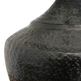 black metal lamp base