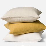 Cittá - Heavy Linen Cushion Cover ONLY OAT 55x55