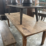 Reclaimed Teak Dining Table NATURAL
