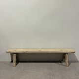 Antique Rustic Hall Table / Bench Seat