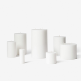 Citta - Pillar Candle White VARIOUS