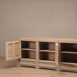 Reclaimed Antique Sideboard NATURAL-BROWN GREY