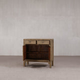 Cabinet with Two Doors & Drawers NATURA
