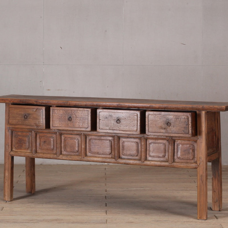Antique Hall Table w Drawers