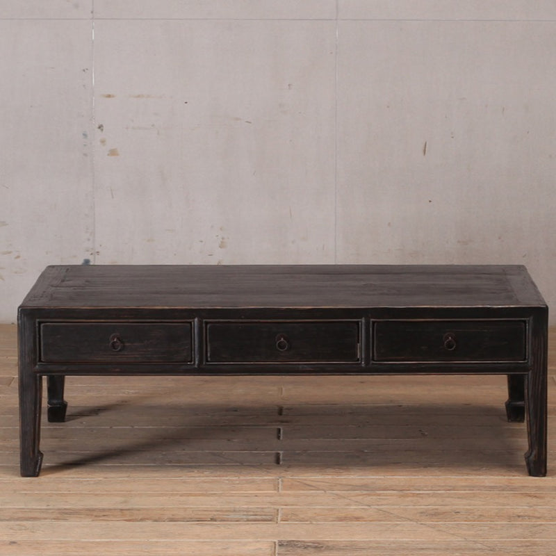 Black Coffee Table w Drawers