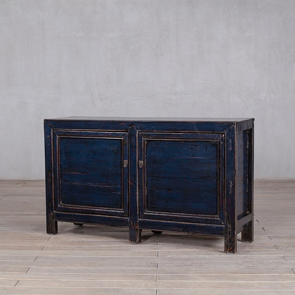 High Gloss Navy Cabinet