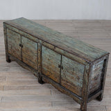 High Gloss Olive Sideboard 
