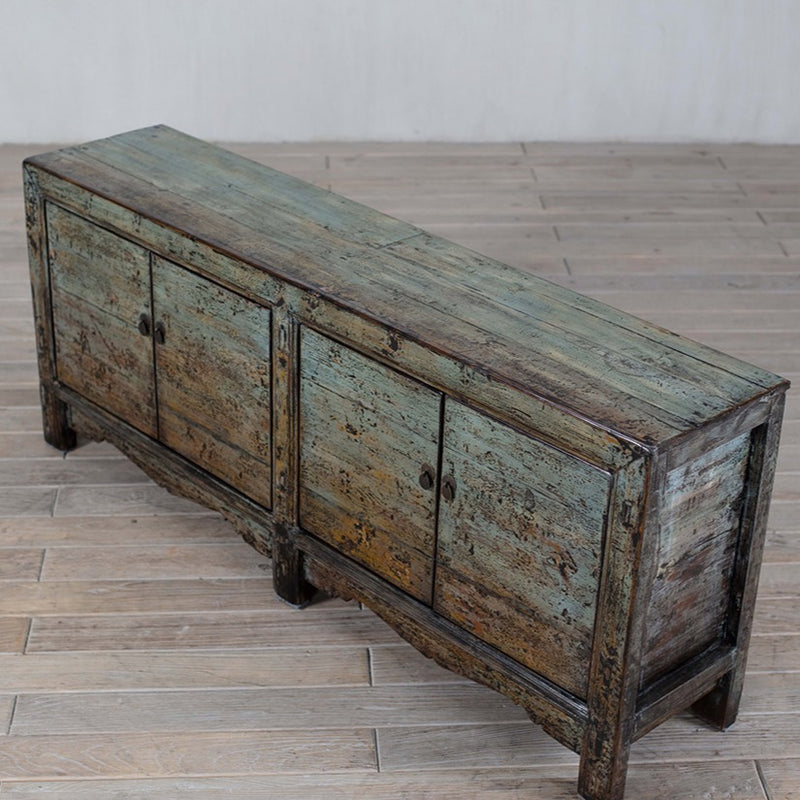 High Gloss Olive Sideboard 