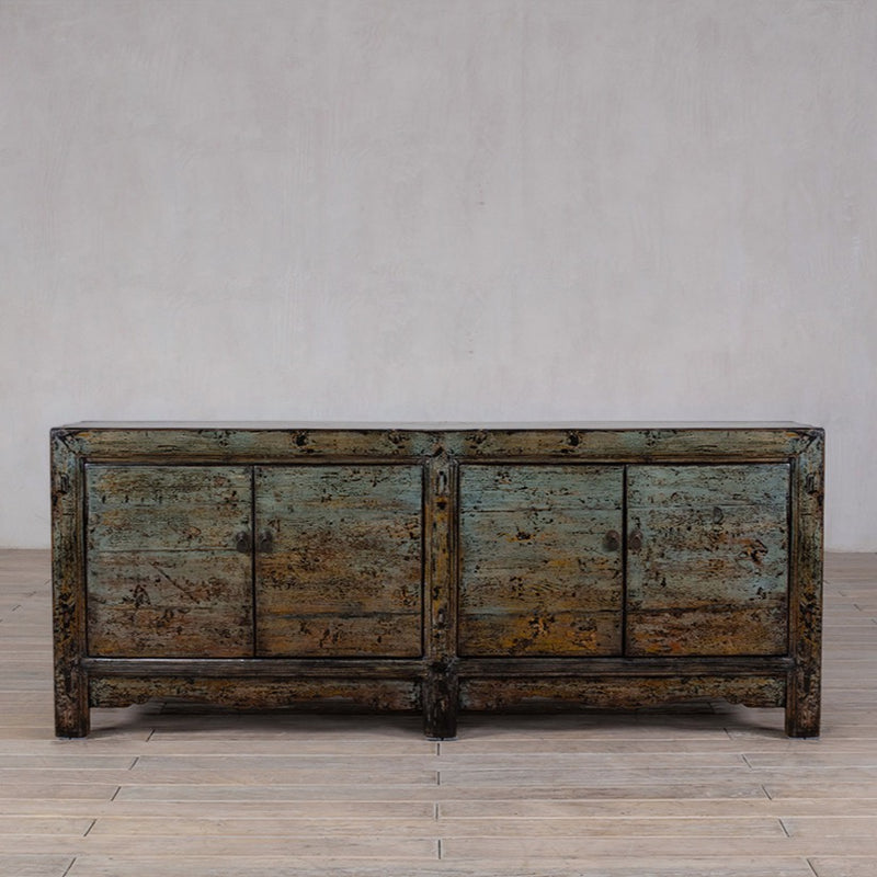 High Gloss Olive Sideboard 