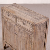grey cabinet close up 