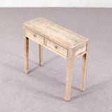 Hall table with two drawers