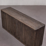 Fir Sideboard DARK BROWN 