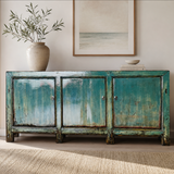 High Gloss Green Sideboard 2055 x 485 x 940H