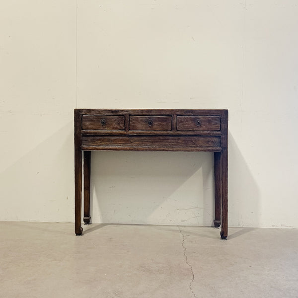 Dark Brown Hall Table