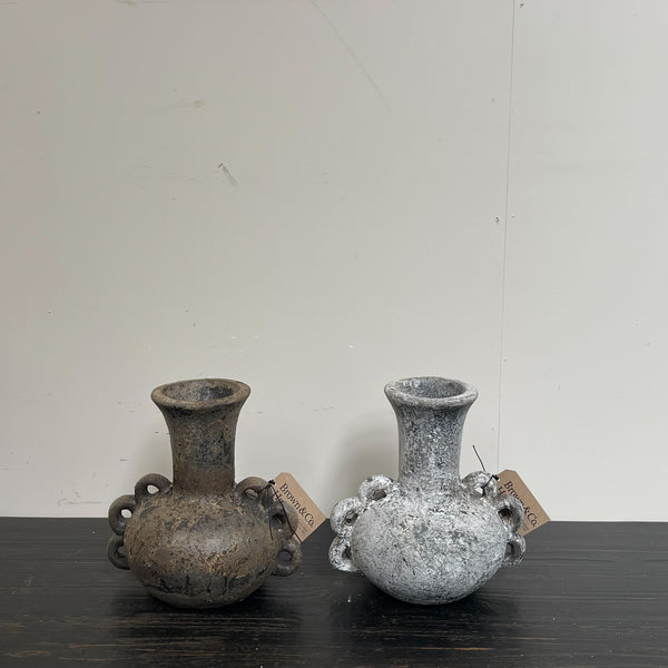 25417 Small Pot w Loops 230 x 230 x 250H