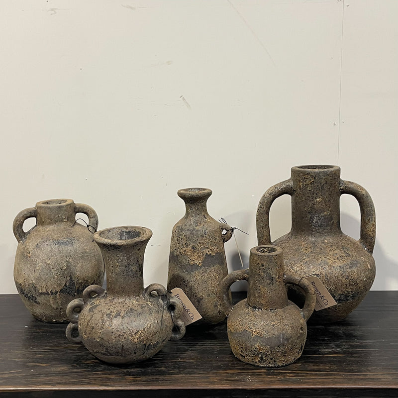 25417 Small Pot w Loops 230 x 230 x 250H