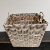 25467 Rattan Woven Basket SQUARE