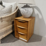 25233 Oak Side Table / Bedside 380 x 450 x 550H