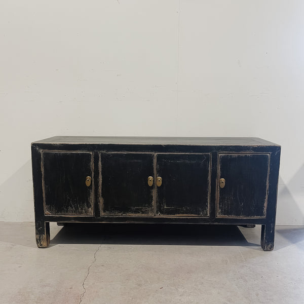 25214 Reclaimed Black Cabinet 1260 x 370 x 570H